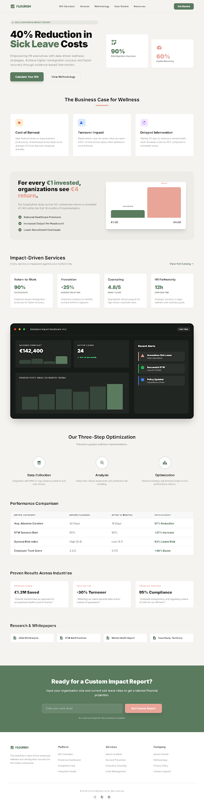 Data-Driven Homepage
