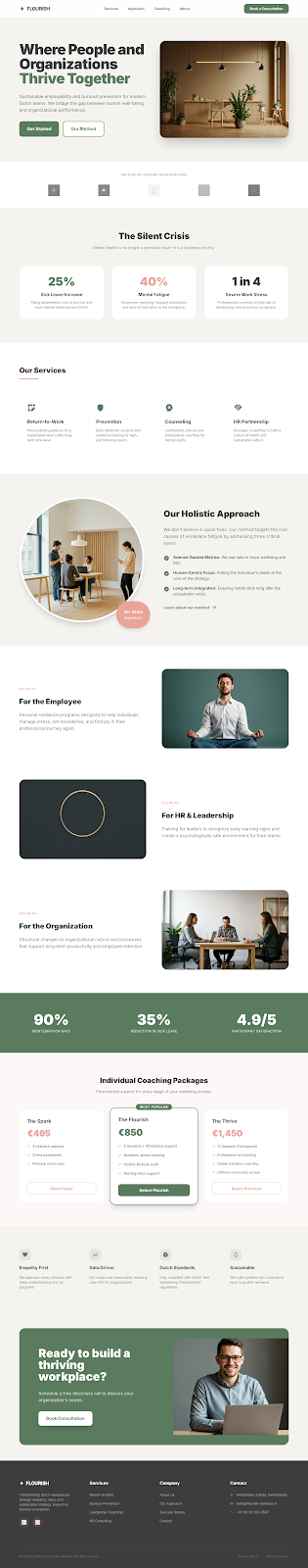 Classic Professional Homepage