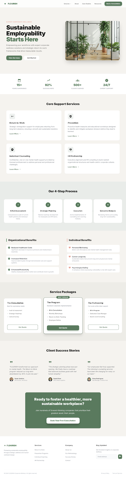 Service-Forward Homepage