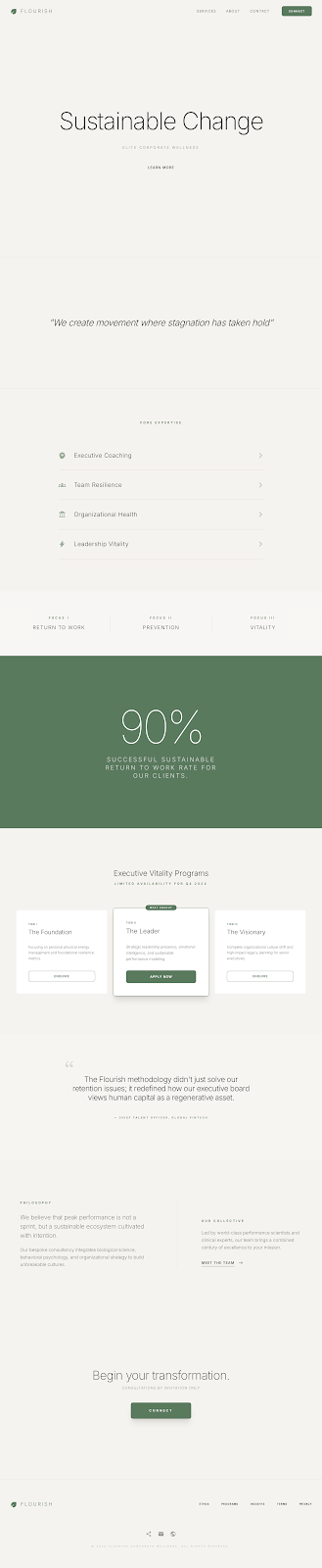 Ultra-Premium Homepage